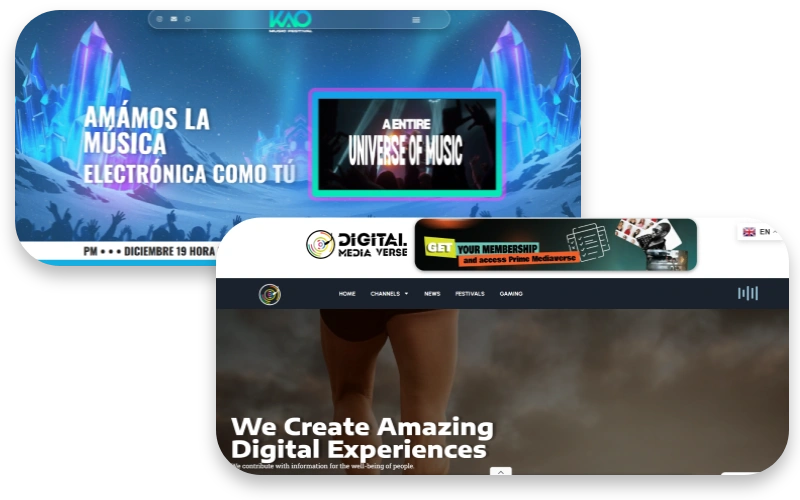 Webs prediseñadas